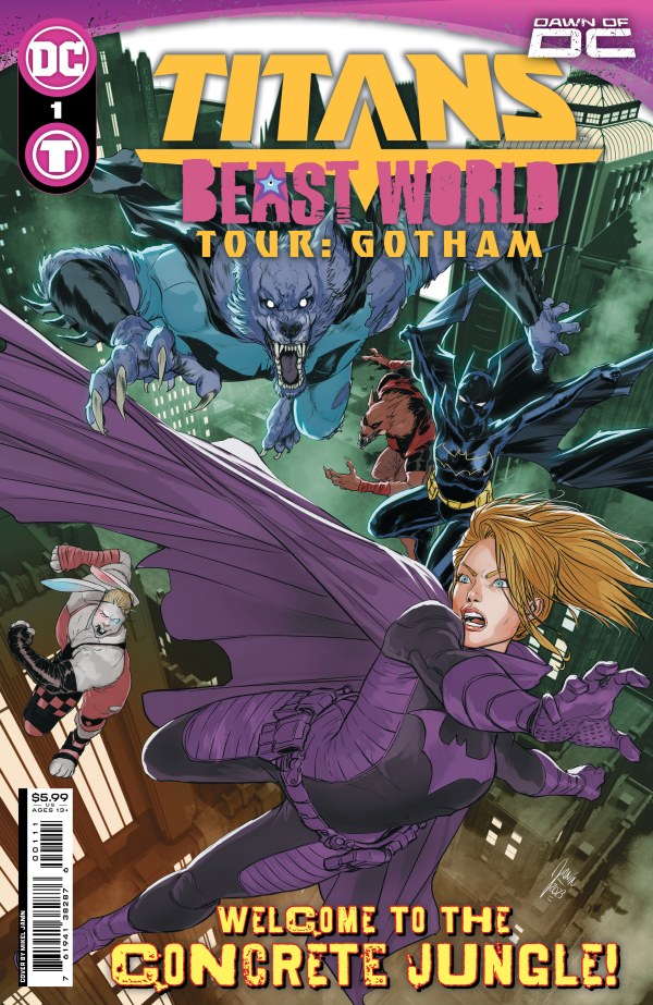 Titans: Beast World Tour: Gotham #1 cover