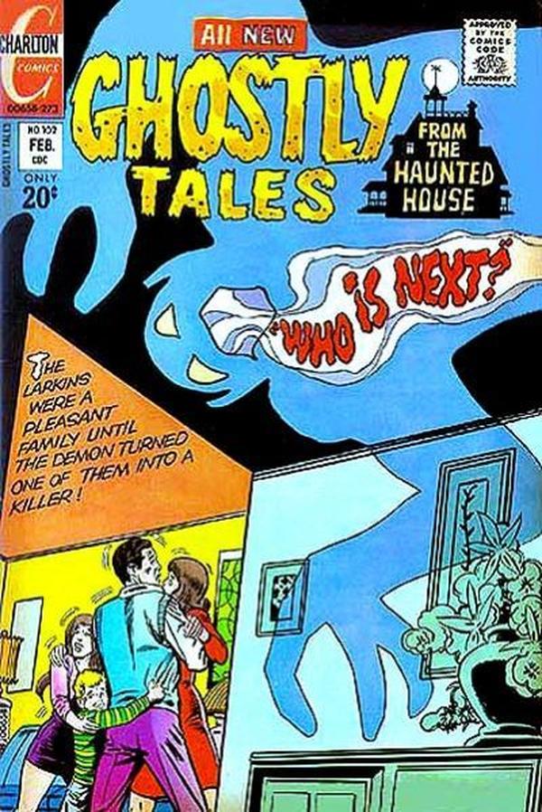 Ghostly Tales #102 cover