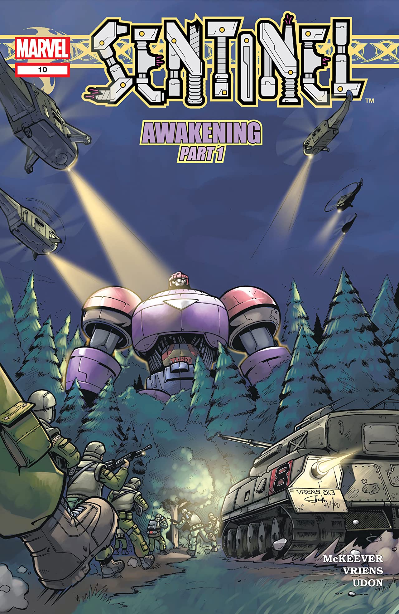 Sentinel #10 cover