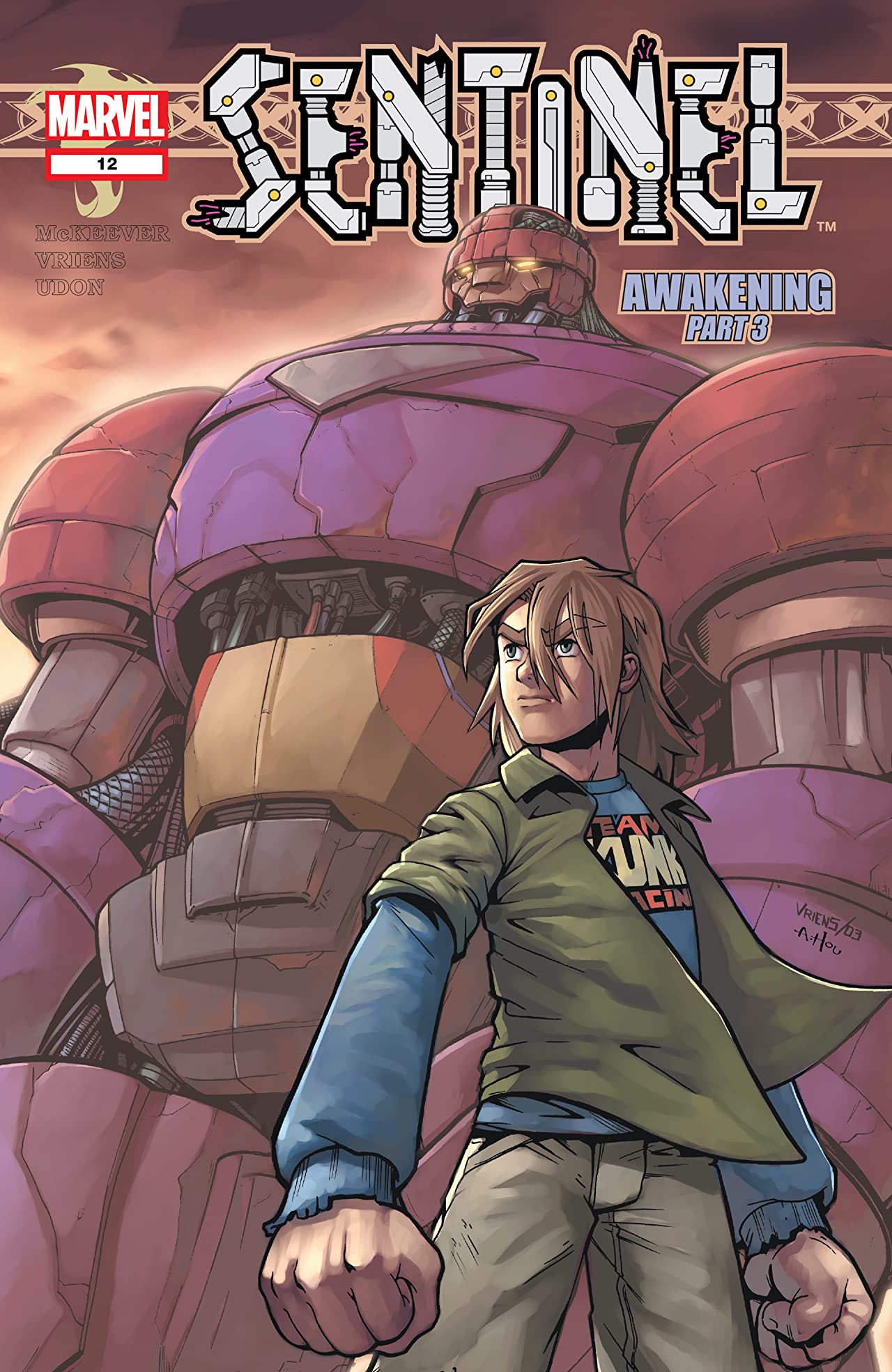 Sentinel #12 cover