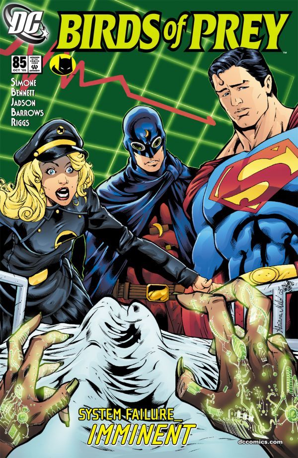 Birds of Prey #85 cover