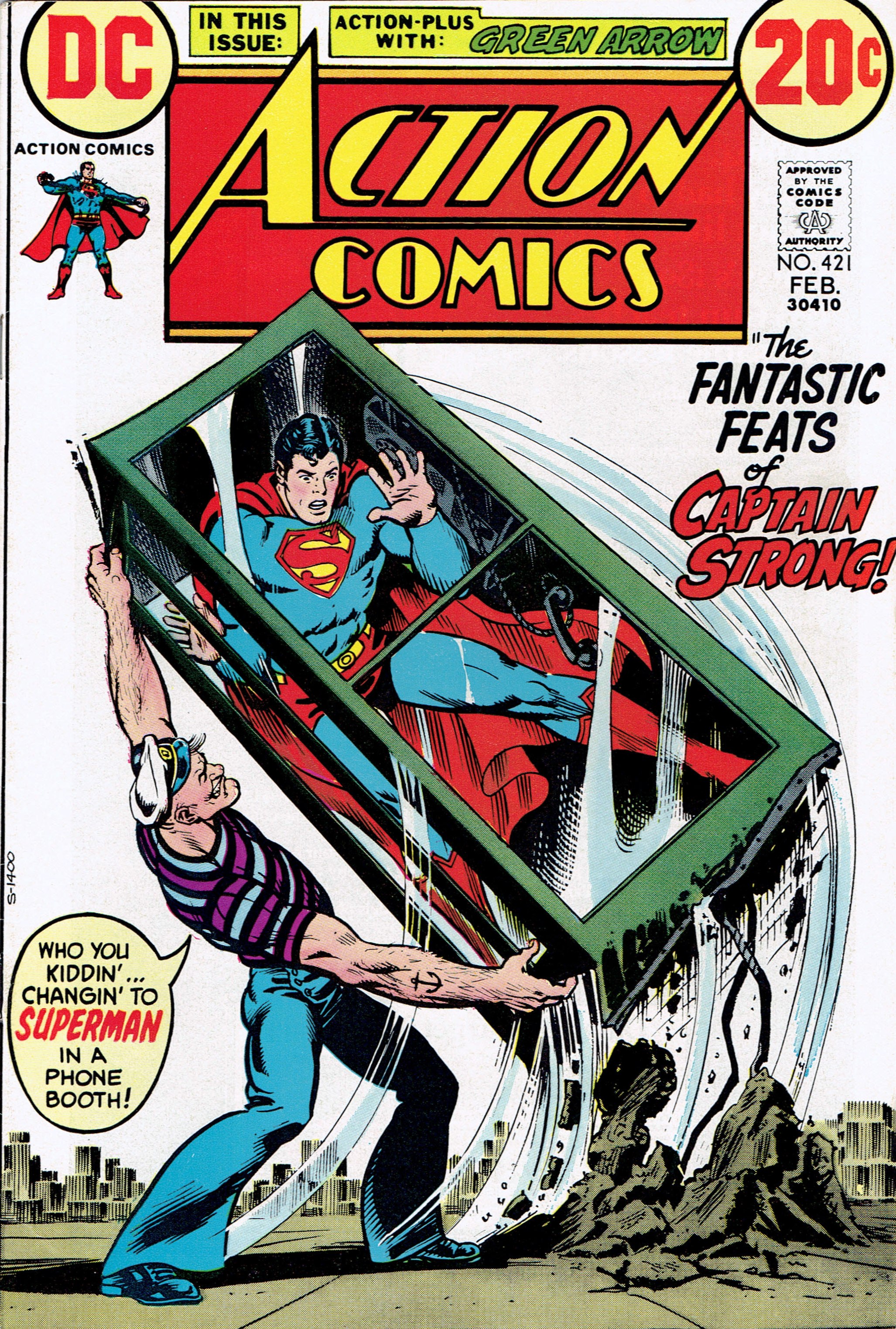 Action Comics #421 cover