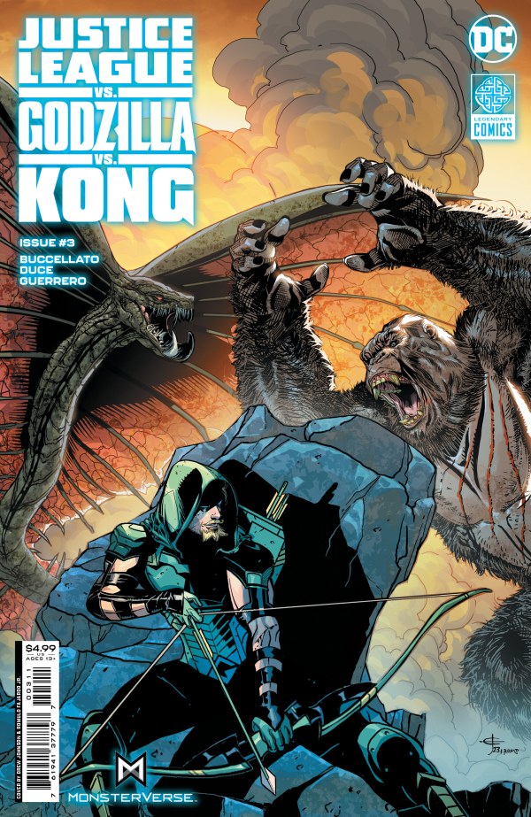 Justice League vs. Godzilla vs. Kong #3 cover