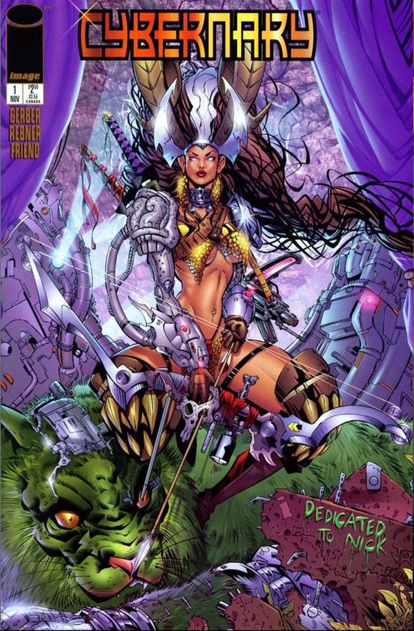 Cybernary #1 cover