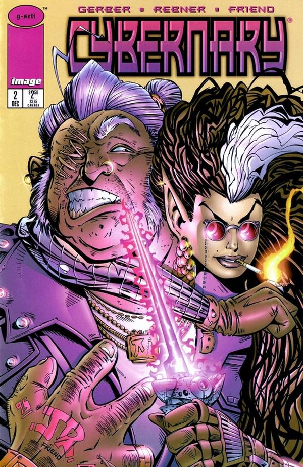 Cybernary #2 cover