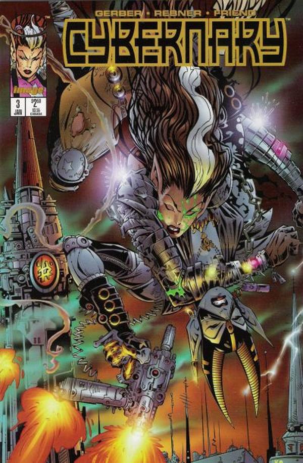 Cybernary #3 cover