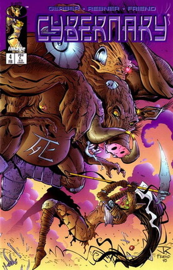 Cybernary #4 cover