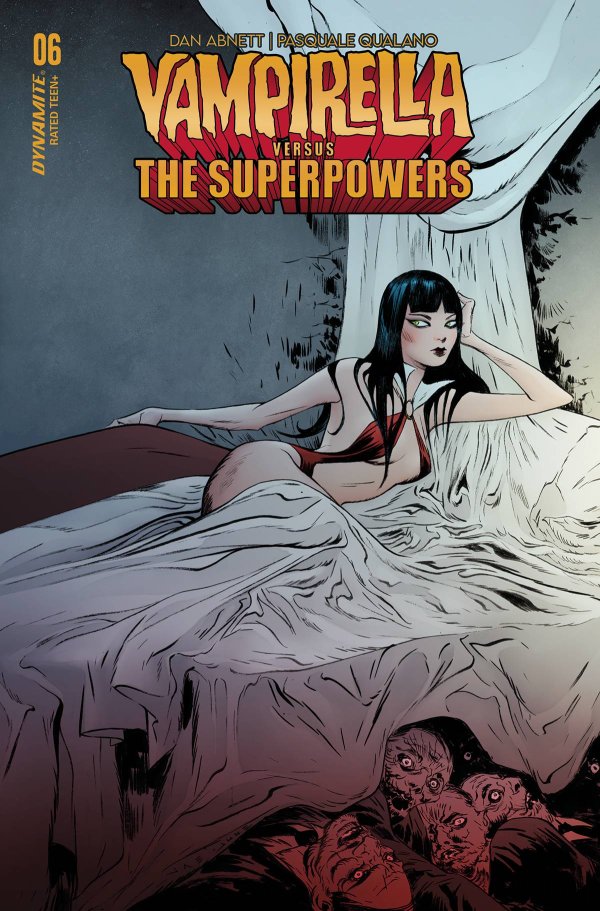 Vampirella versus the Superpowers #6 cover
