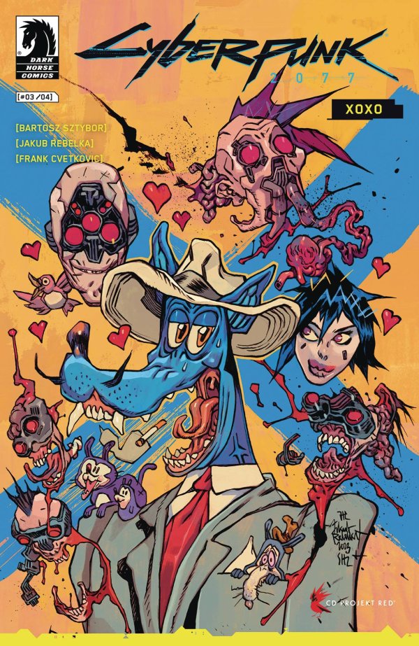 Cyberpunk 2077: XOXO #3 cover