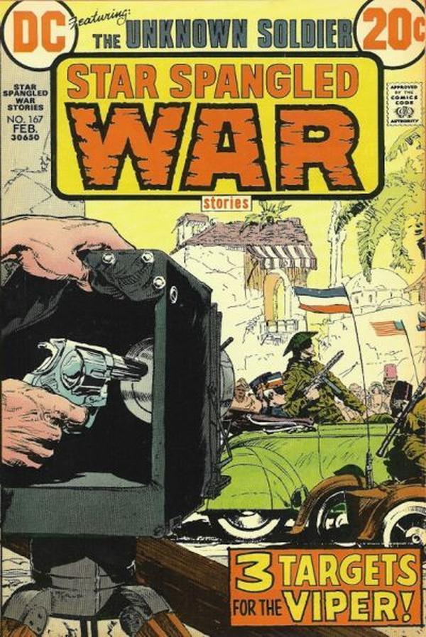 Star Spangled War Stories #167 cover