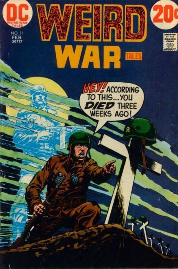 Weird War Tales #11 cover