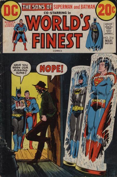 World's Finest Comics #216 cover
