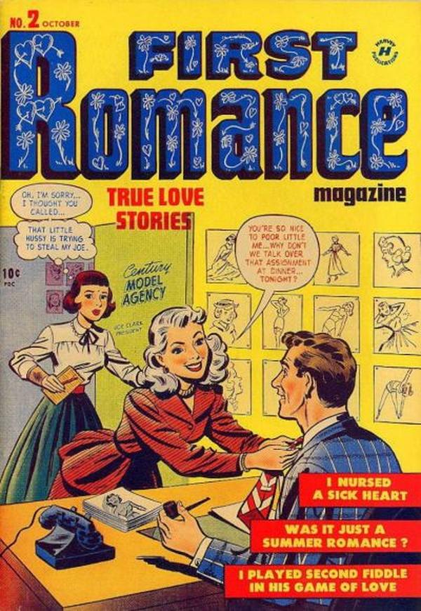 First Romance Magazine #2 cover