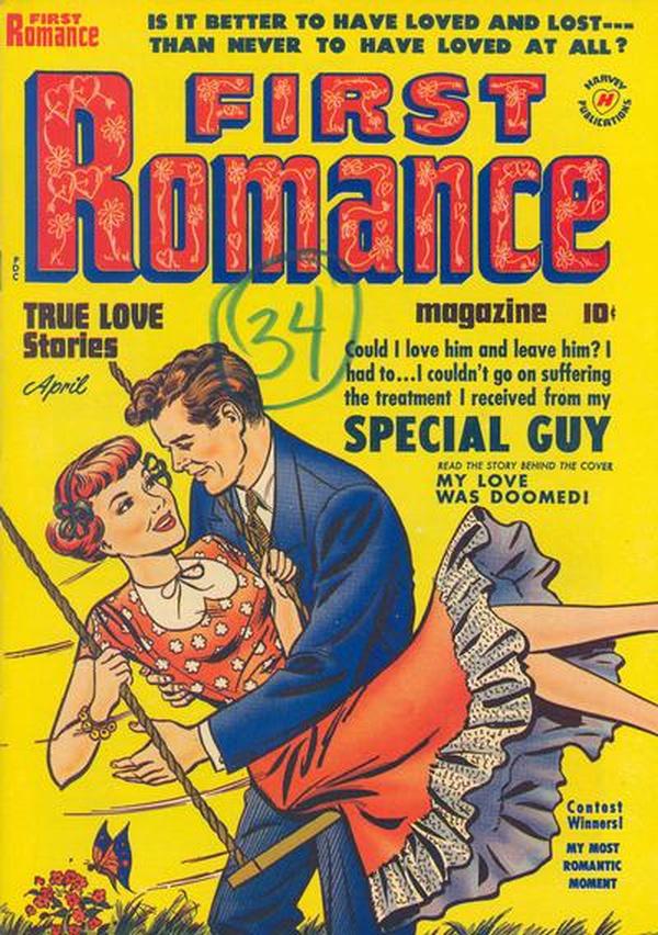 First Romance Magazine #5 cover