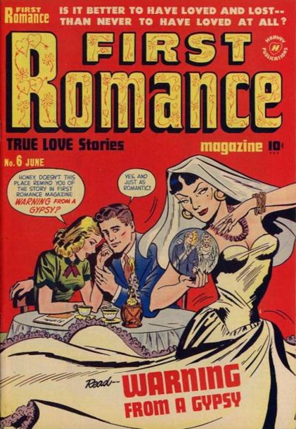 First Romance Magazine #6 cover