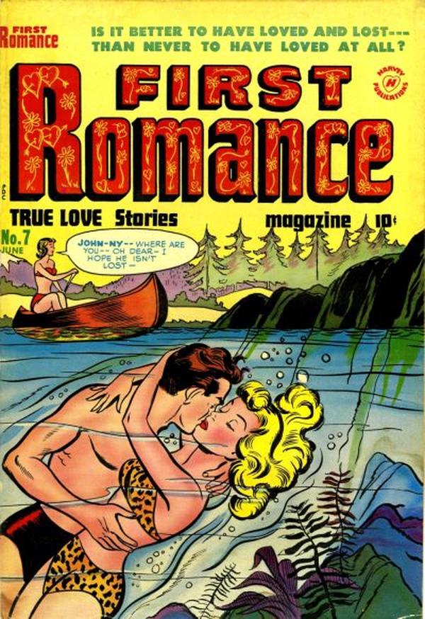 First Romance Magazine #7 cover