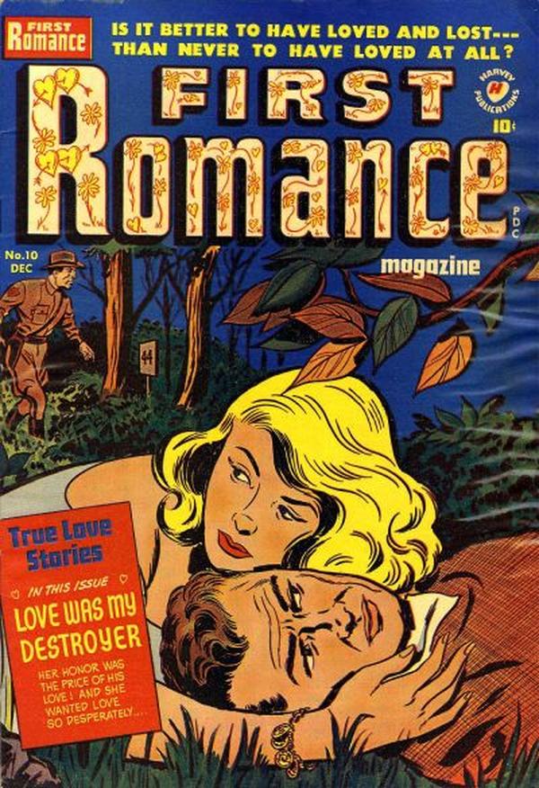 First Romance Magazine #10 cover