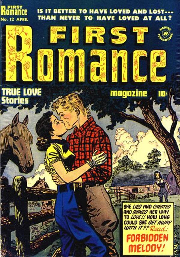 First Romance Magazine #12 cover