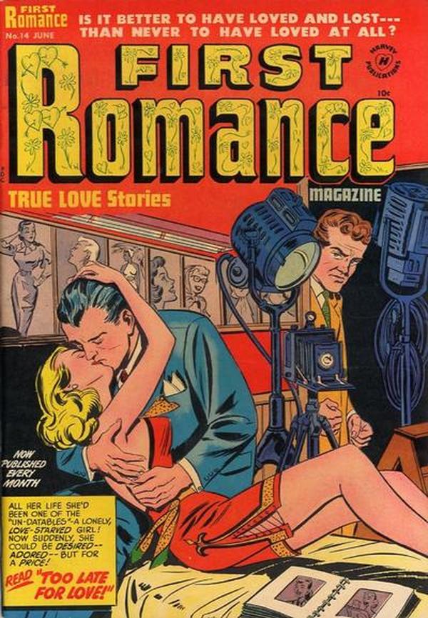 First Romance Magazine #14 cover