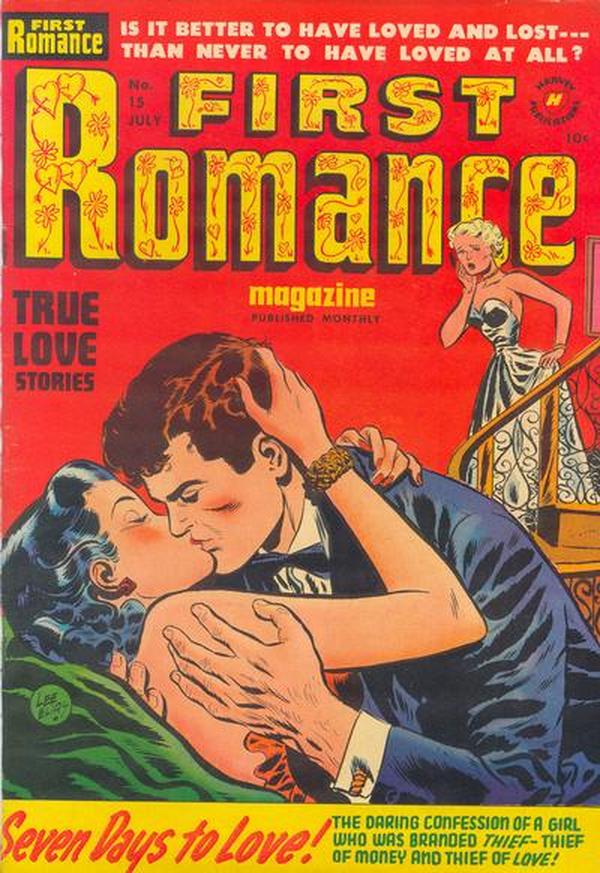 First Romance Magazine #15 cover