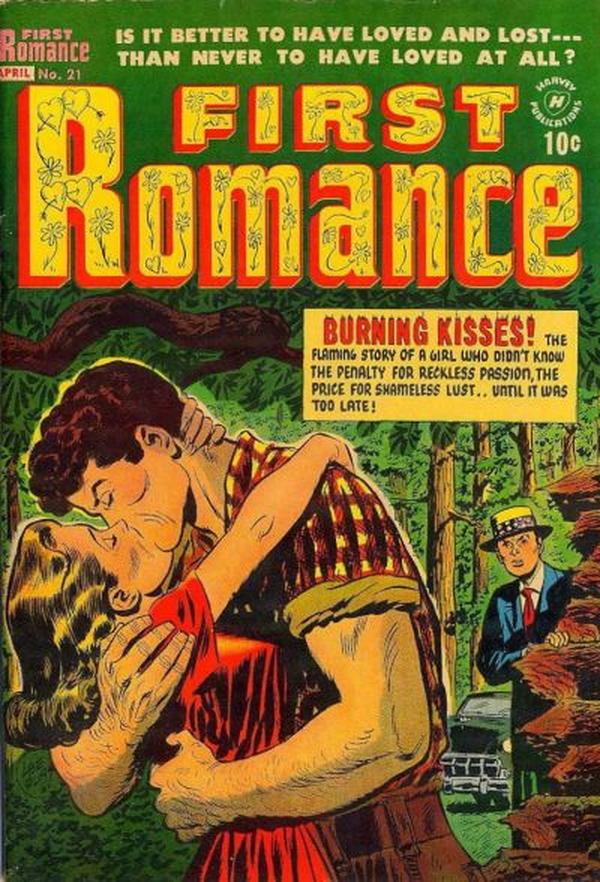 First Romance Magazine #21 cover