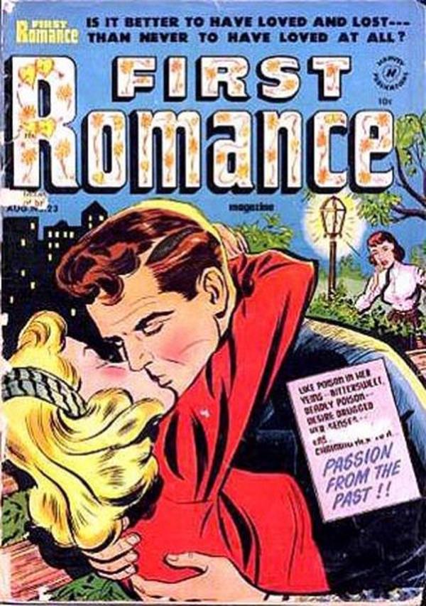 First Romance Magazine #23 cover