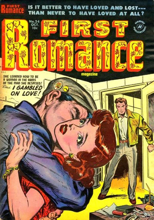 First Romance Magazine #24 cover