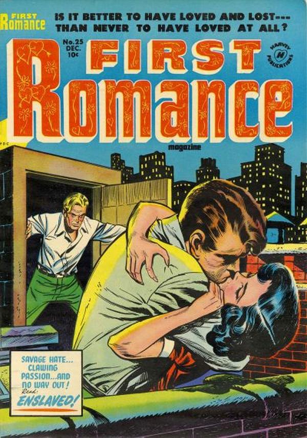 First Romance Magazine #25 cover
