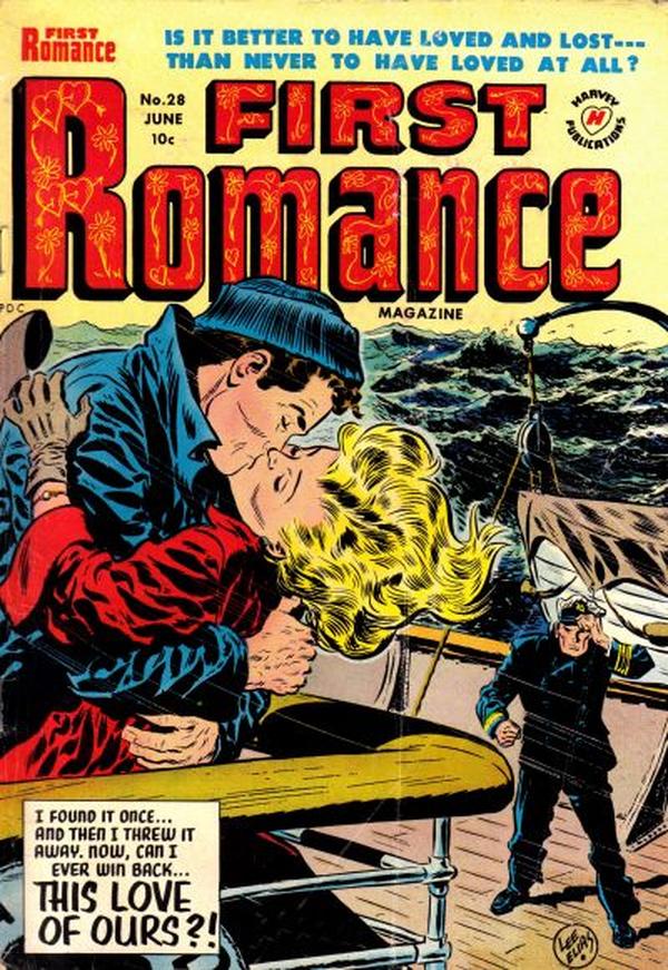 First Romance Magazine #28 cover