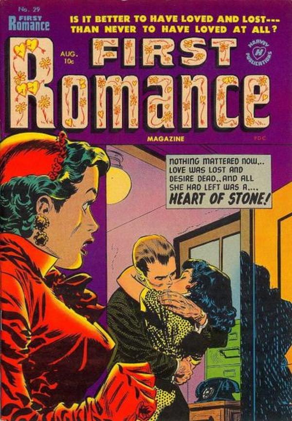 First Romance Magazine #29 cover
