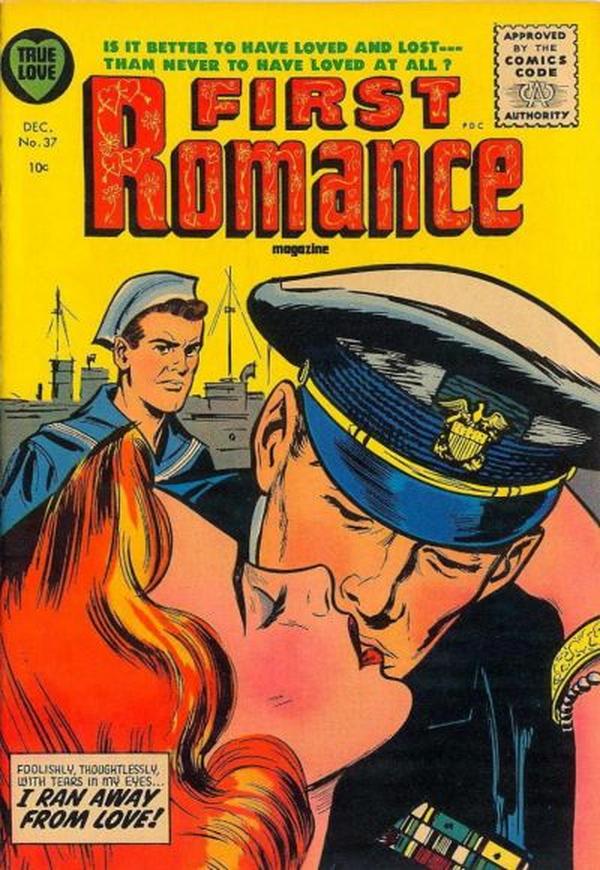 First Romance Magazine #37 cover