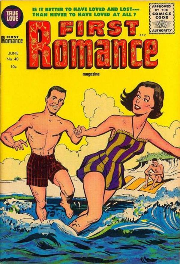First Romance Magazine #40 cover