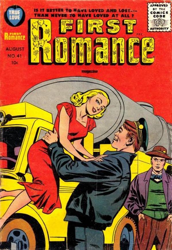 First Romance Magazine #41 cover