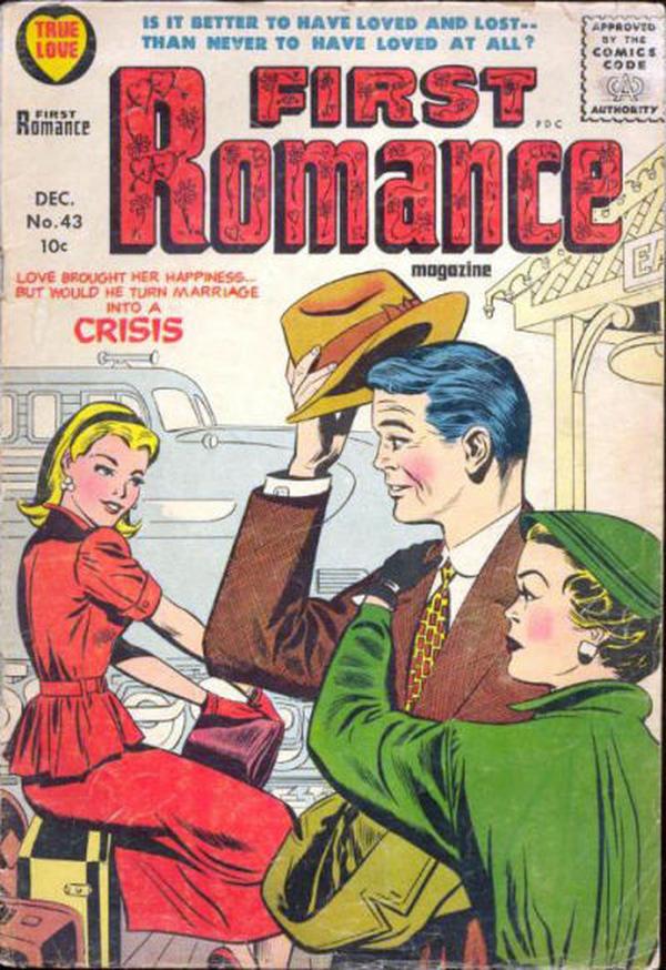 First Romance Magazine #43 cover