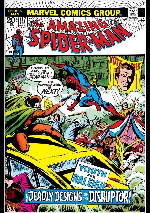 The Amazing Spider-Man #117 cover