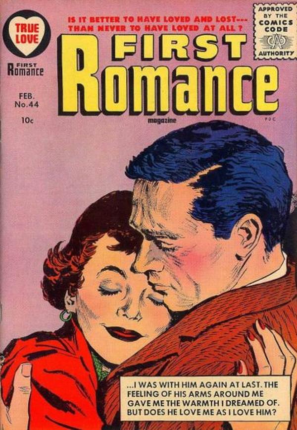 First Romance Magazine #44 cover