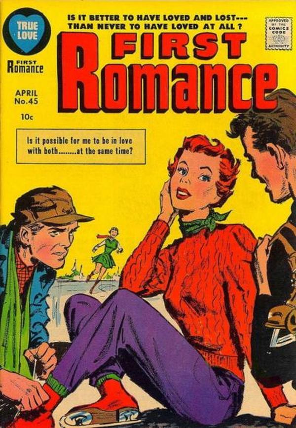 First Romance Magazine #45 cover