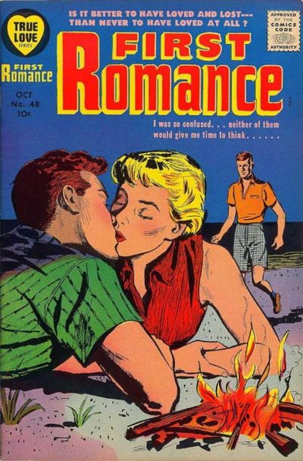 First Romance Magazine #48 cover