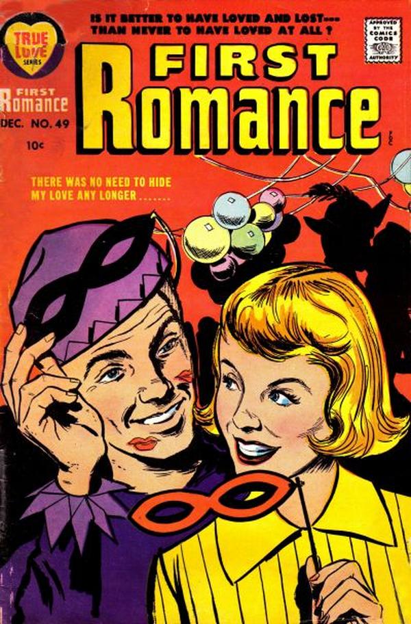 First Romance Magazine #49 cover