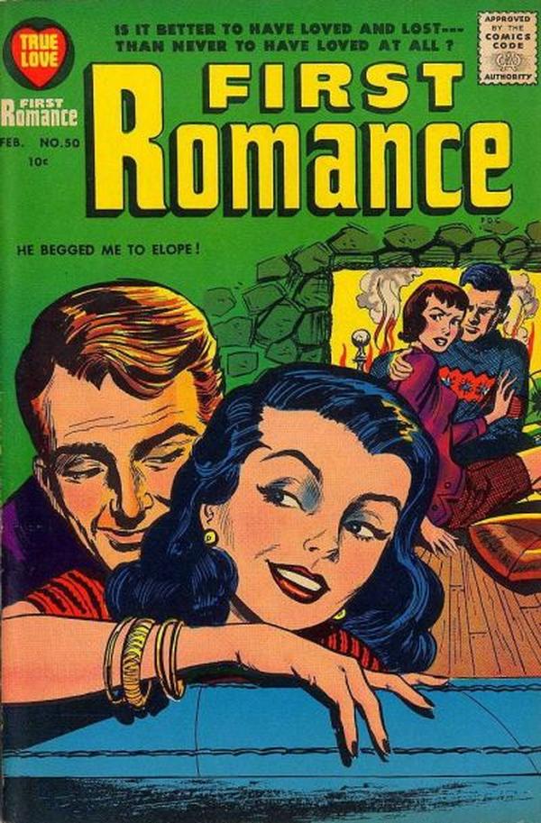 First Romance Magazine #50 cover