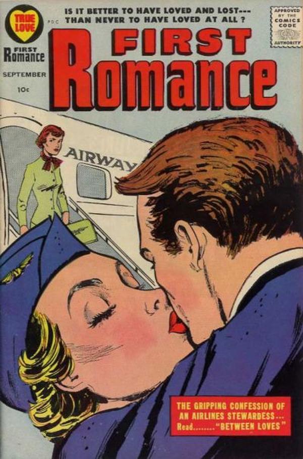 First Romance Magazine #51 cover