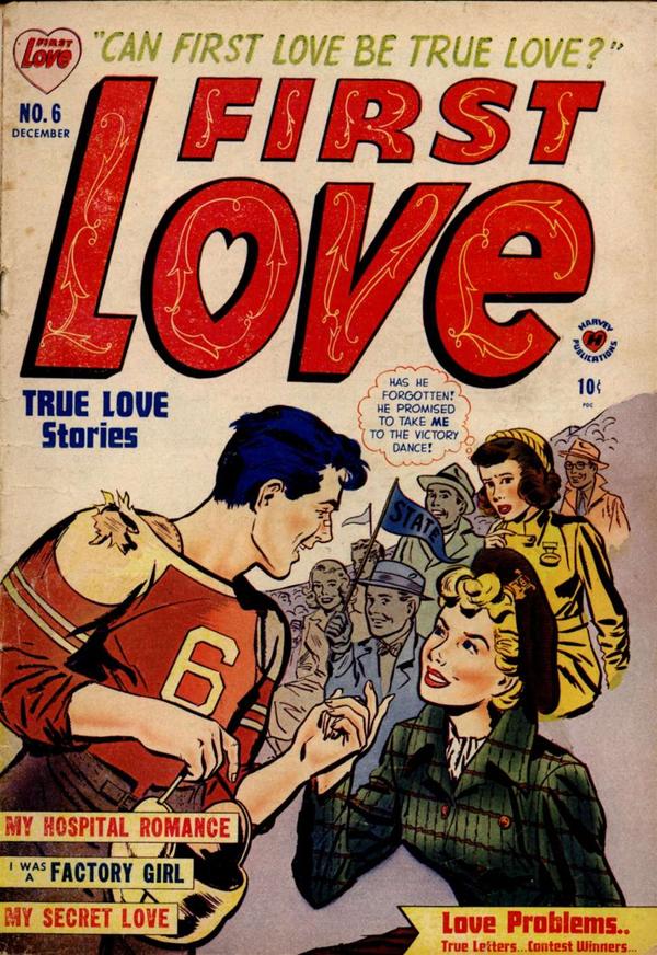 First Love Illustrated #6 cover