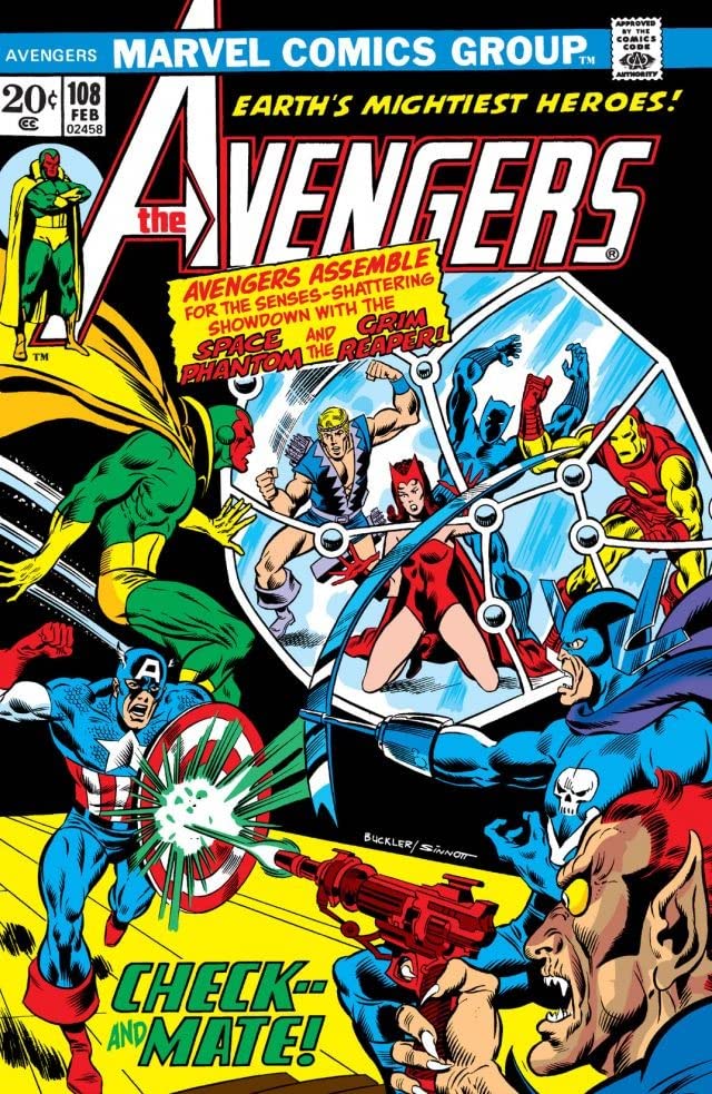 The Avengers #108 cover