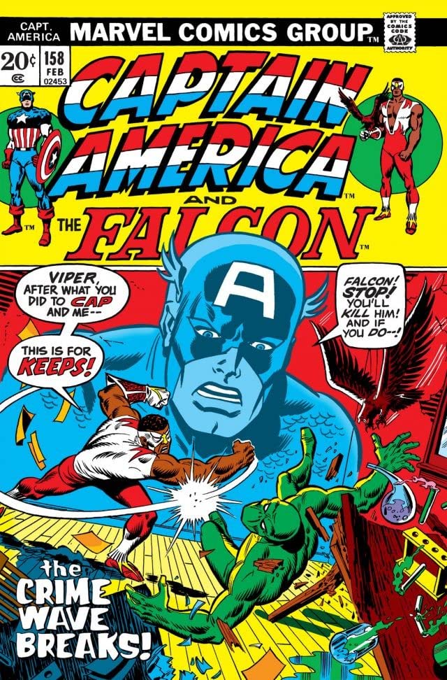 Captain America #158 cover