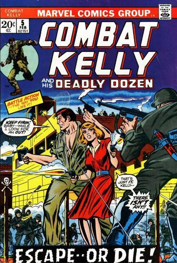 Combat Kelly #5 cover