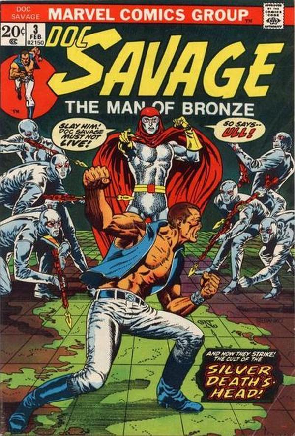 Doc Savage #3 cover