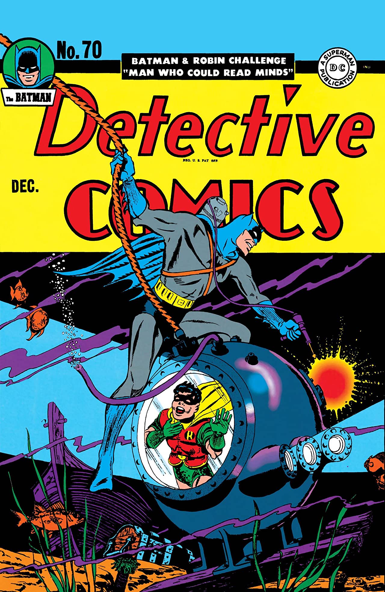 Detective Comics #70 cover