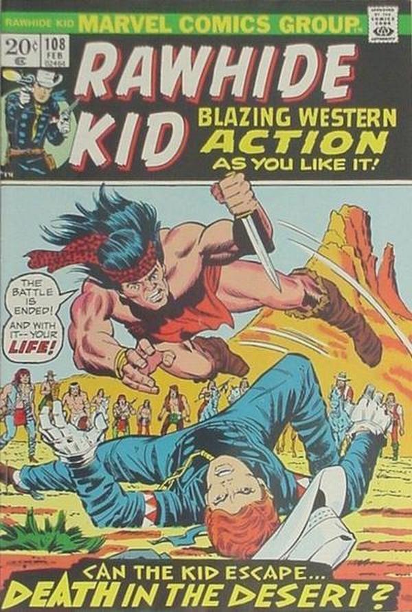 The Rawhide Kid #108 cover