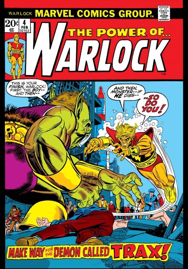 Warlock #4 cover