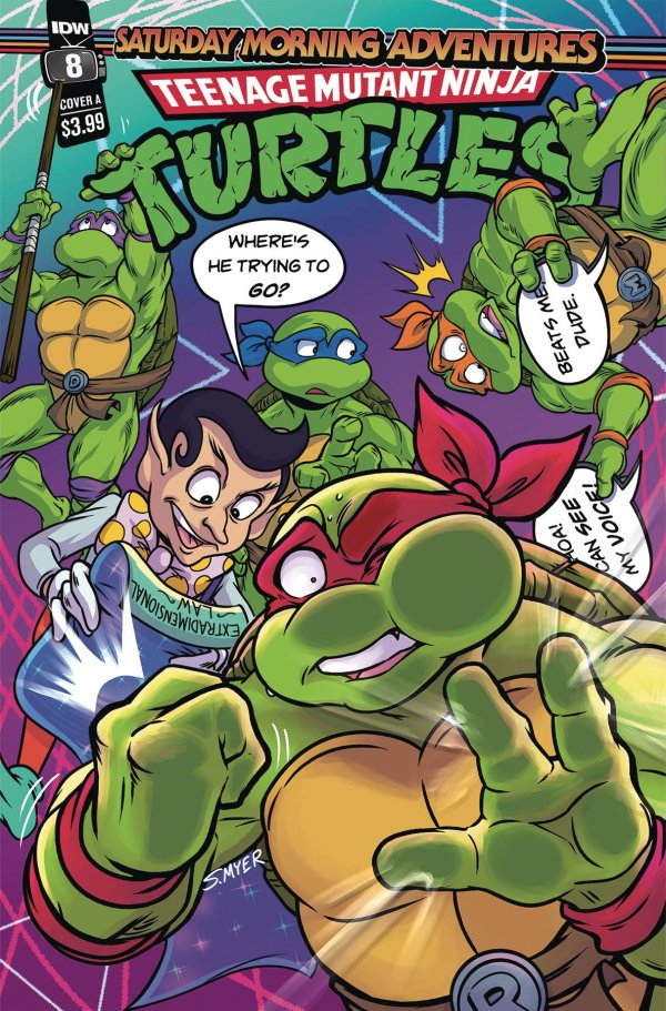 Teenage Mutant Ninja Turtles: Saturday Morning Adventures #8 cover